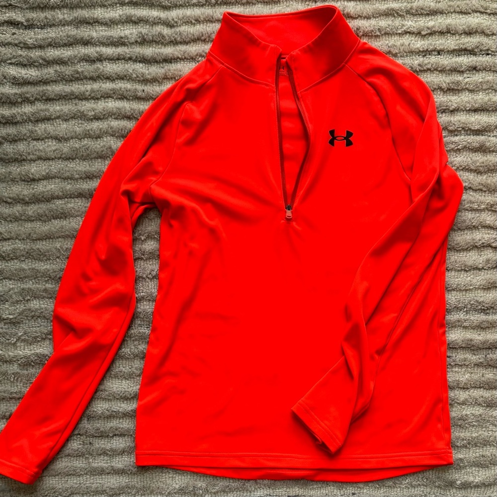 Under Armour Vibrant orange Pullover